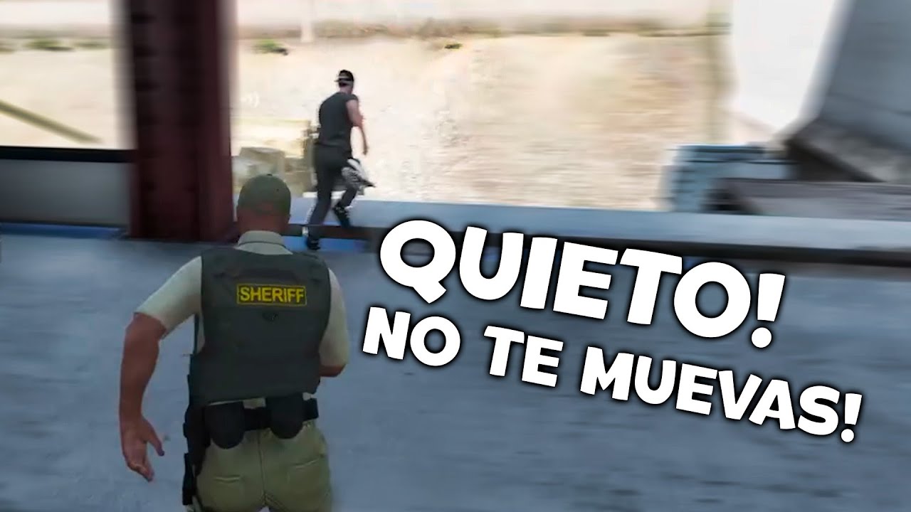 Oficial, ¿Por qué me disparas? 😂