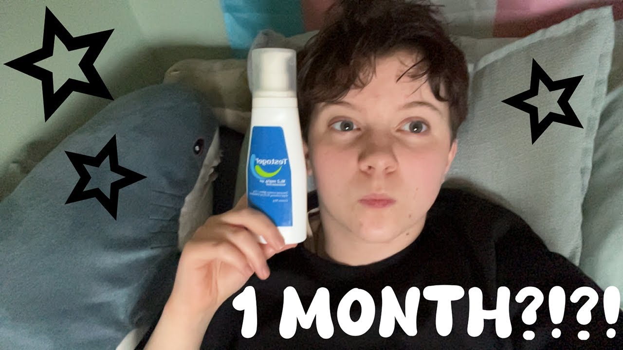A WHOLE MONTH ON T?!?! (yippie!!!)