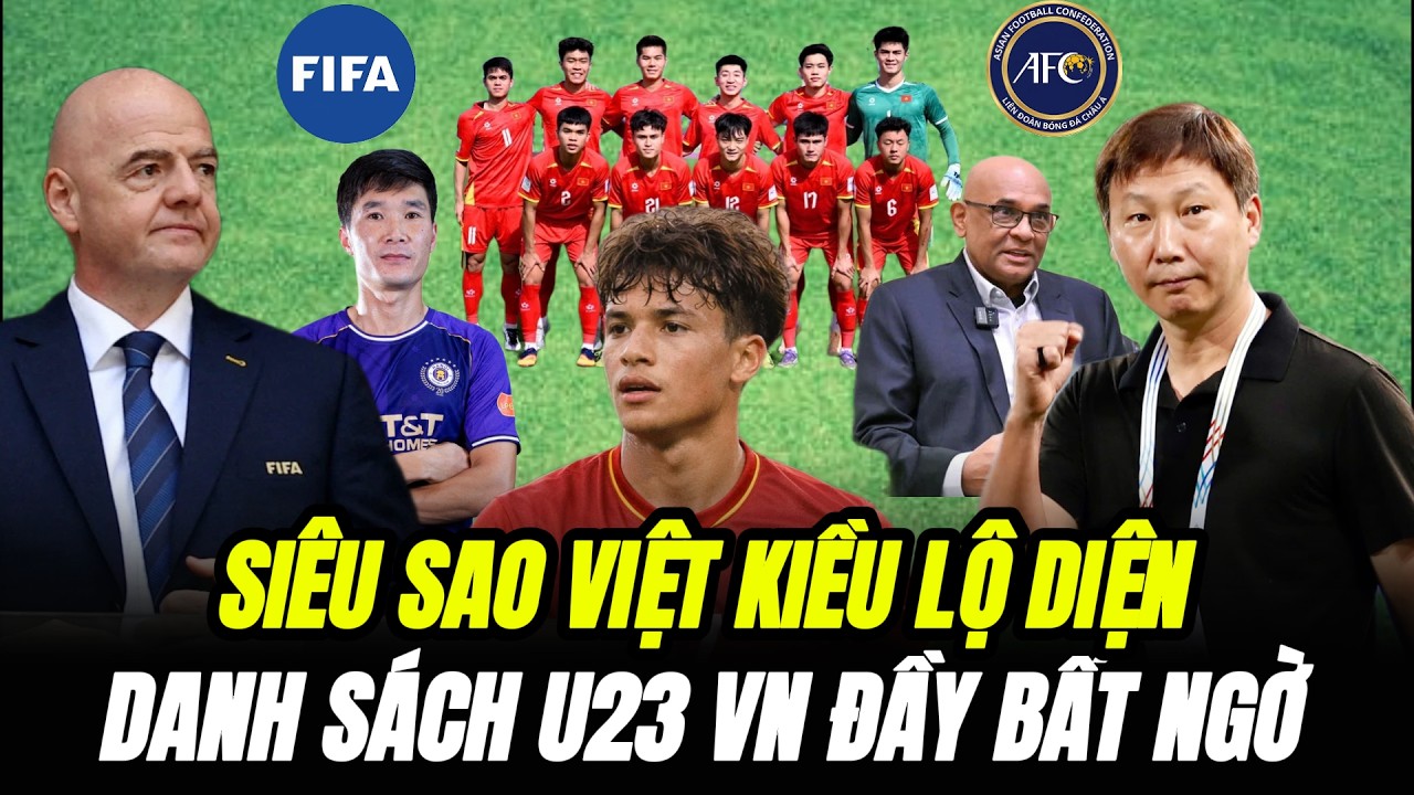 TTin nóng: FIFA sẽ tuýt còi AFC để sớm trả lại công bằng cho VN? Sao Việt Kiều đầy hứa hẹn