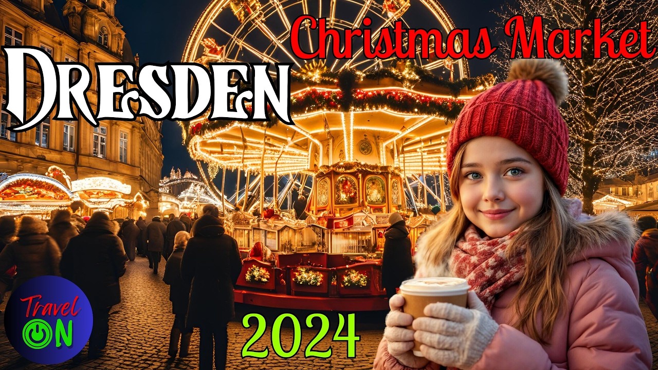 Dresden GERMANY Christmas Market 2024 | WALKING TOUR 4K | The Best Christmas Markets in Germany