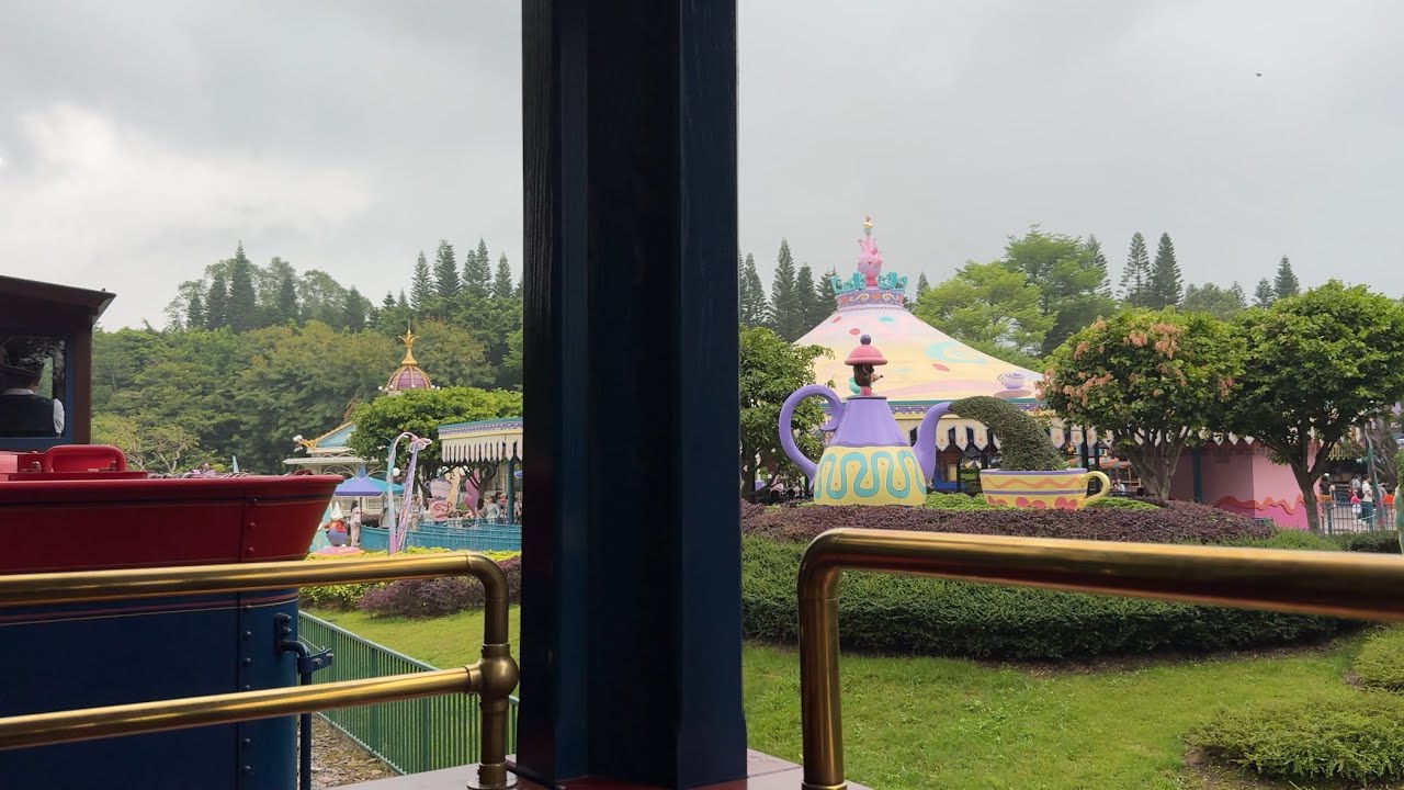 【2025年/Walter E.Disney号】Hong Kong Disneyland Railroad 一周(-Grand Circle Tour- No.1 Walter E.Disney)