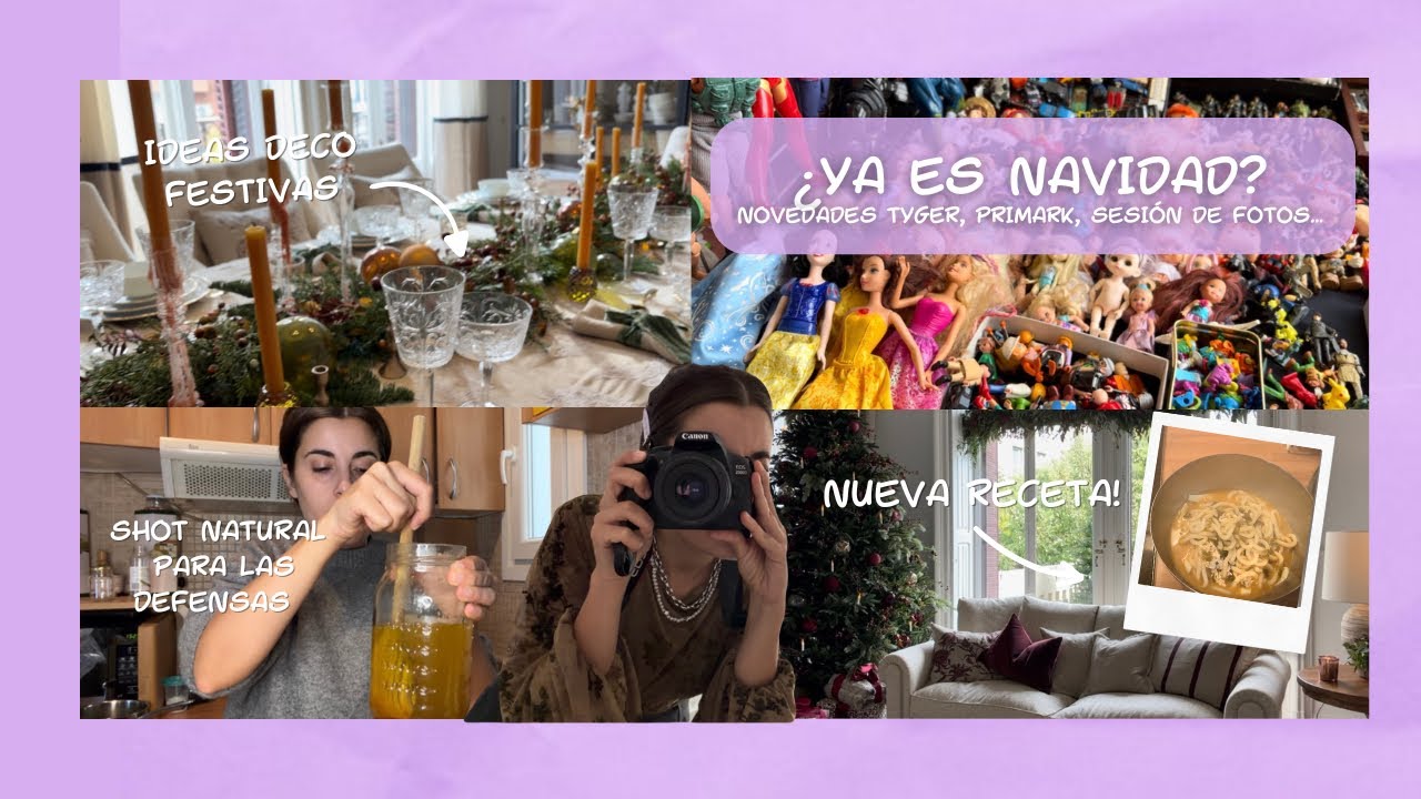 ¡EXPLOSIÓN NAVIDEÑA! 🎄 NOVEDADES PRIMARK, TIGER 🎁 REMEDIO CASERO para RESFRIADOS 🤧 NUEVA Receta 🍜