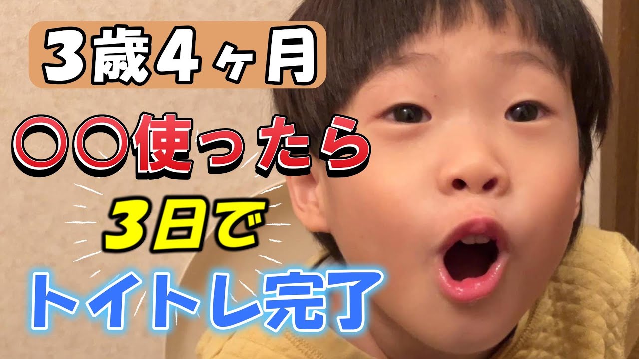 【トイトレ奮闘記】3歳4ヶ月男の子、ついに成功！親子のリアルな3日間
