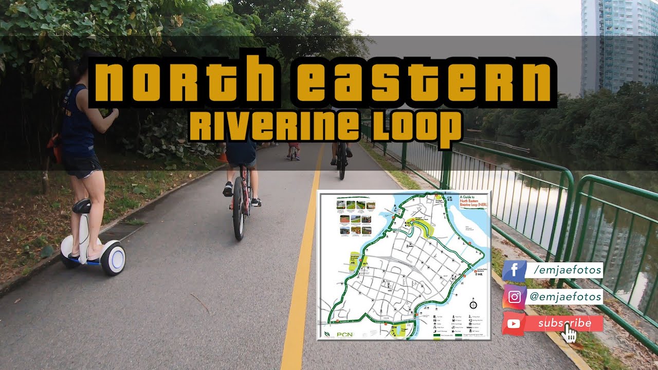 26KM North Eastern Riverine Loop | Punggol Buangkok Serangoon Park Connectors | Cycling Singapore