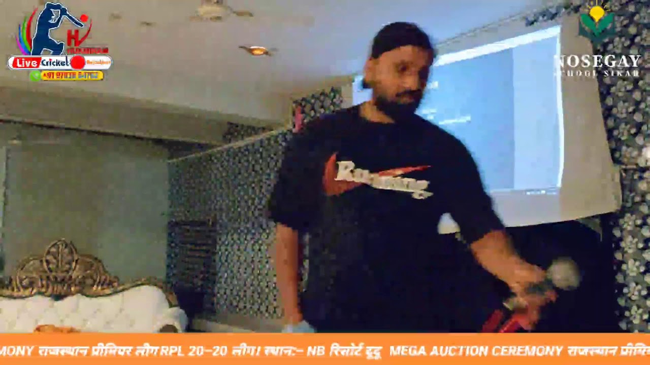 Mega auction ceremony 
Rajasthan premier league RPL T–20 League 228 players
Vanue:– NB. Resort Dudu