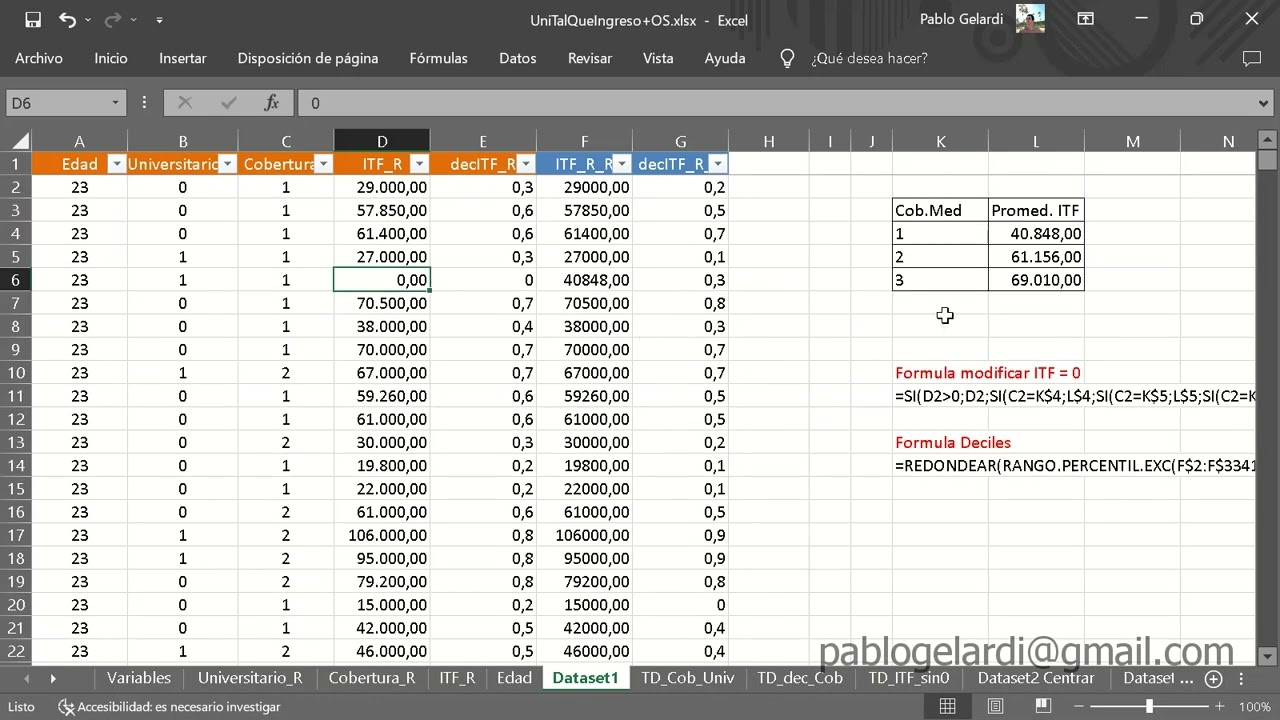 Regresion Lineal y NaiveBayes con Weka