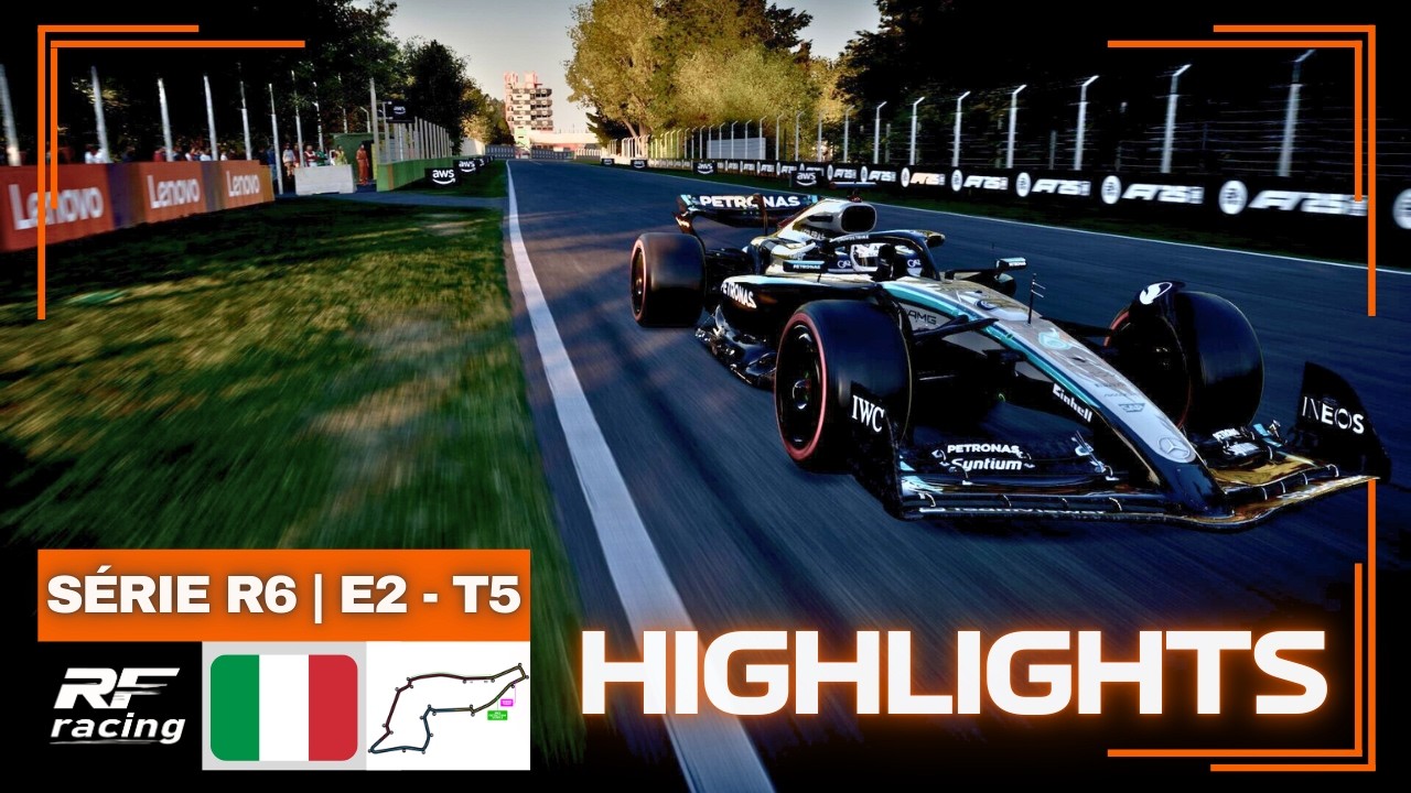 F1 25 - &Iacute;MOLA - EM&Iacute;LIA ROMAGNA 🇮🇹 | RFR LEAGUE - S&Eacute;RIE R6 - HIGHLIGHTS | ETAPA 2 | TEMPORADA 5