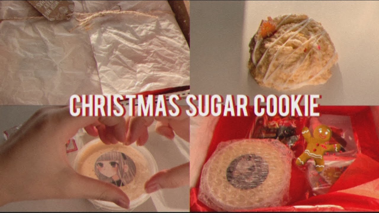 𝘽𝙂𝙈 有￤めるっこさんのクリスマスアイシングクッキーを触る👩🏻‍🌾🥕