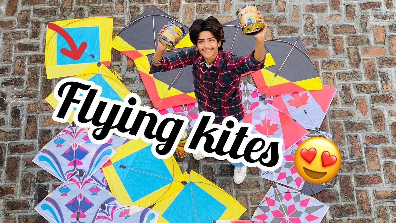 Flying Kites on Sunday😱 *KITE FIGHT* Kites Vlog🪁 #randhawavlog