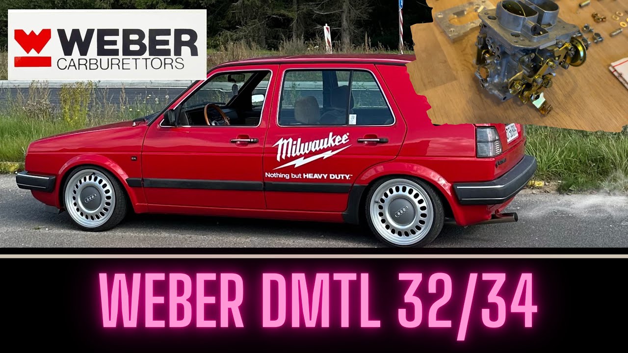 VW Golf MK2 GL x Weber DMTL 32/34