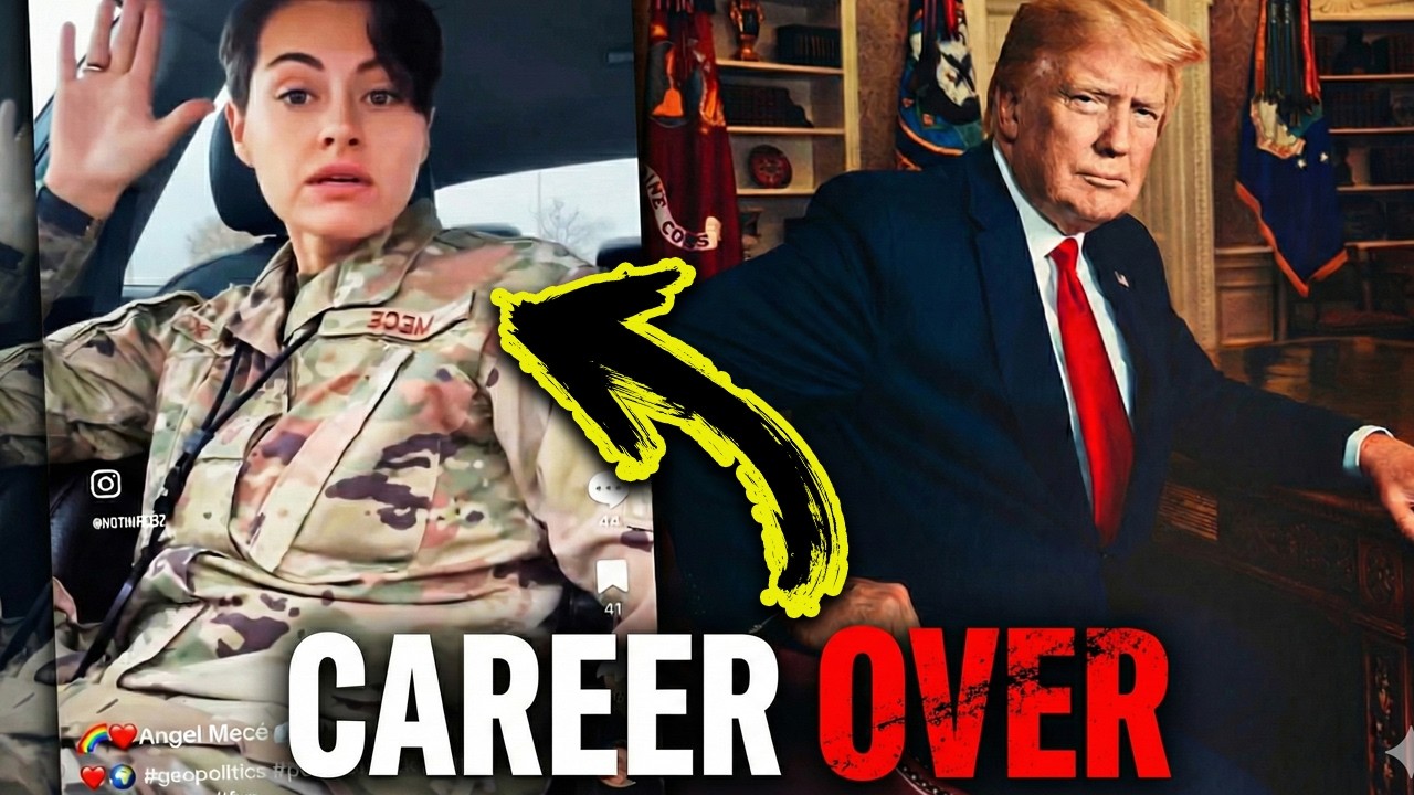 Military Member BASHES President IN UNIFORM on Tiktok?!