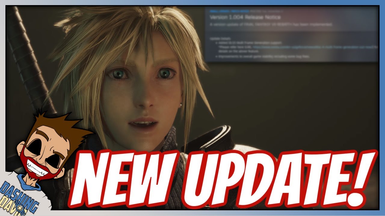 FF7 Rebirth: НОВОЕ обновление для ПК! (Патч 1.004) DLSS 4: многокадровая генерация и суперразреше...