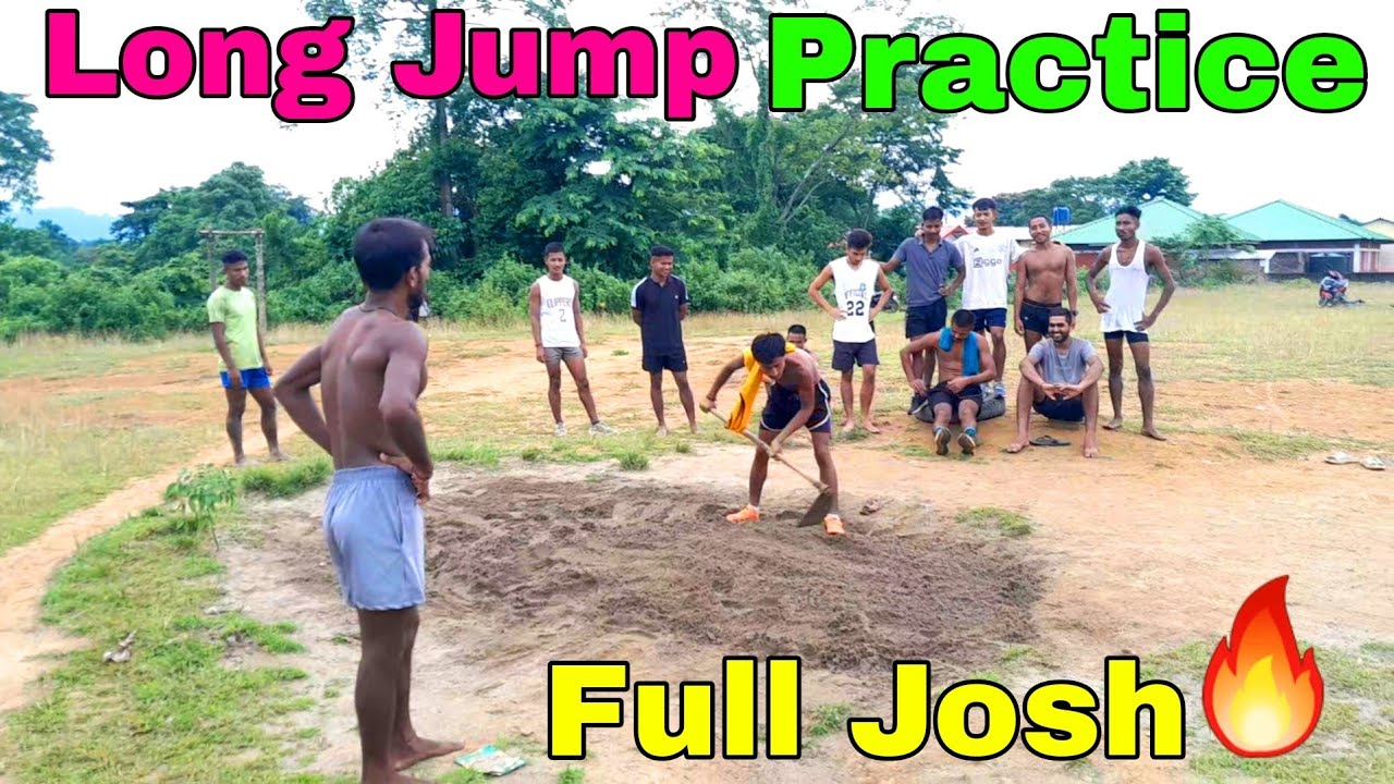 Assam Police AB/UB Long Jump Practice
