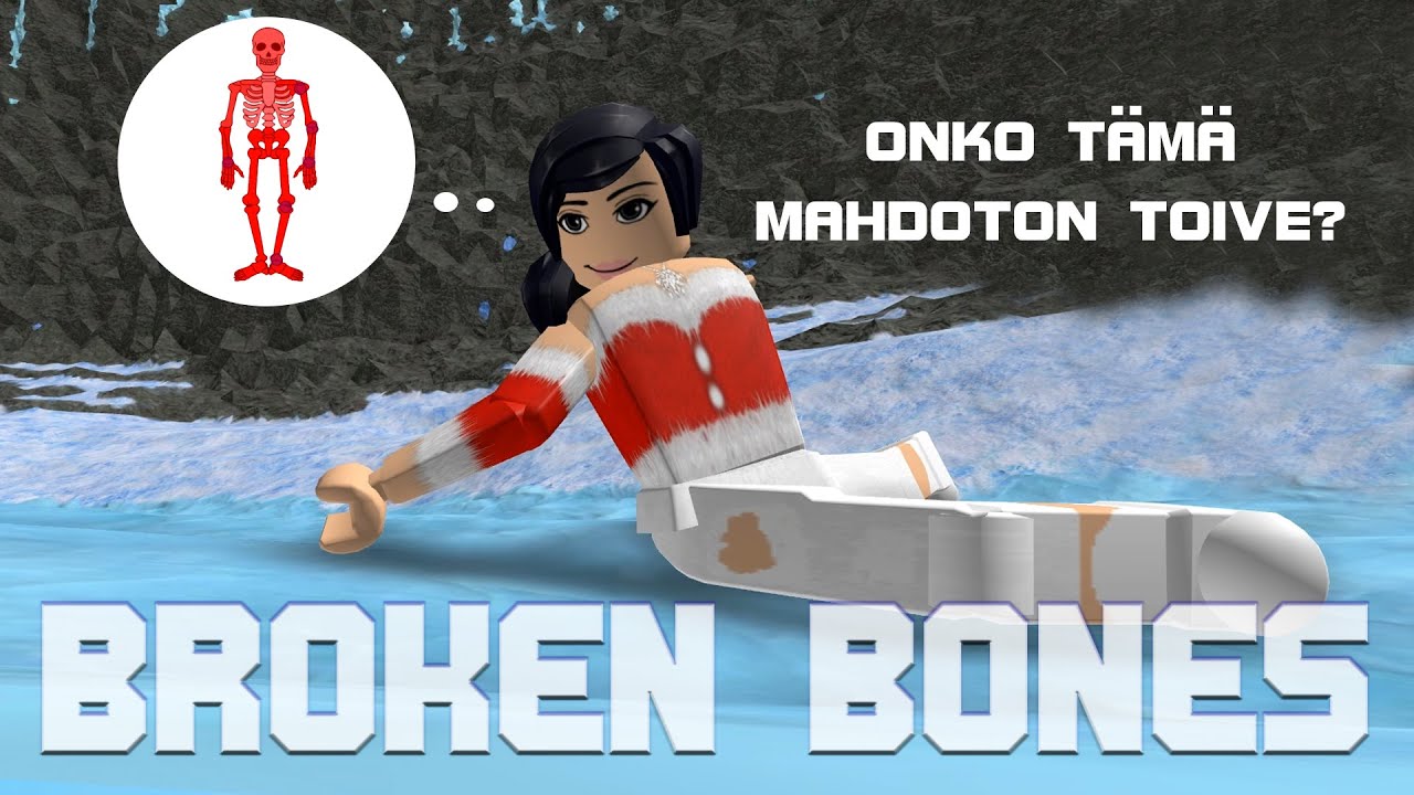 Roblox Broken bones - Pää meni pinkiksi