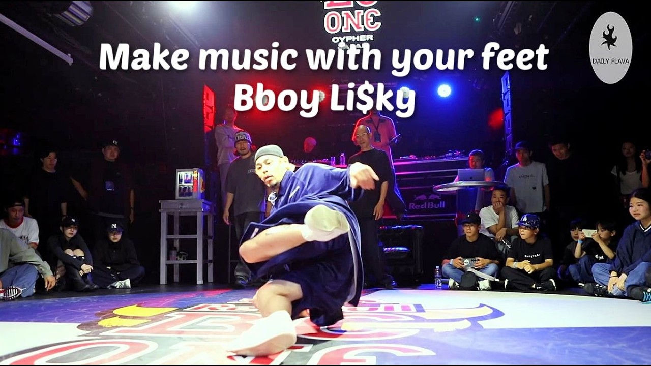 Make music with your feet. Best of Bboy Li$ky 2025-2026. Street Masters crew