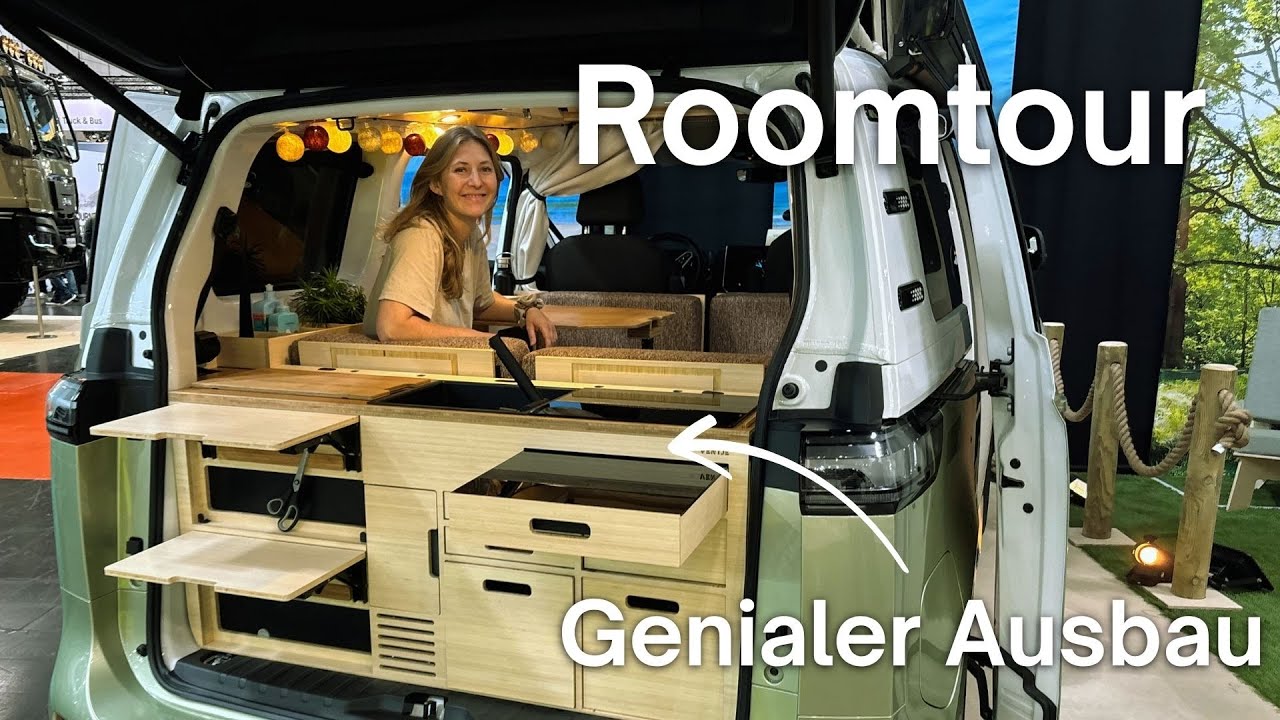 Genialer Ausbau auf kleinstem Raum I VW ID Buzz Vantour von Ventje