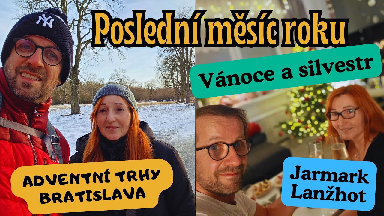Advent, vánoce a silvest u nás doma.