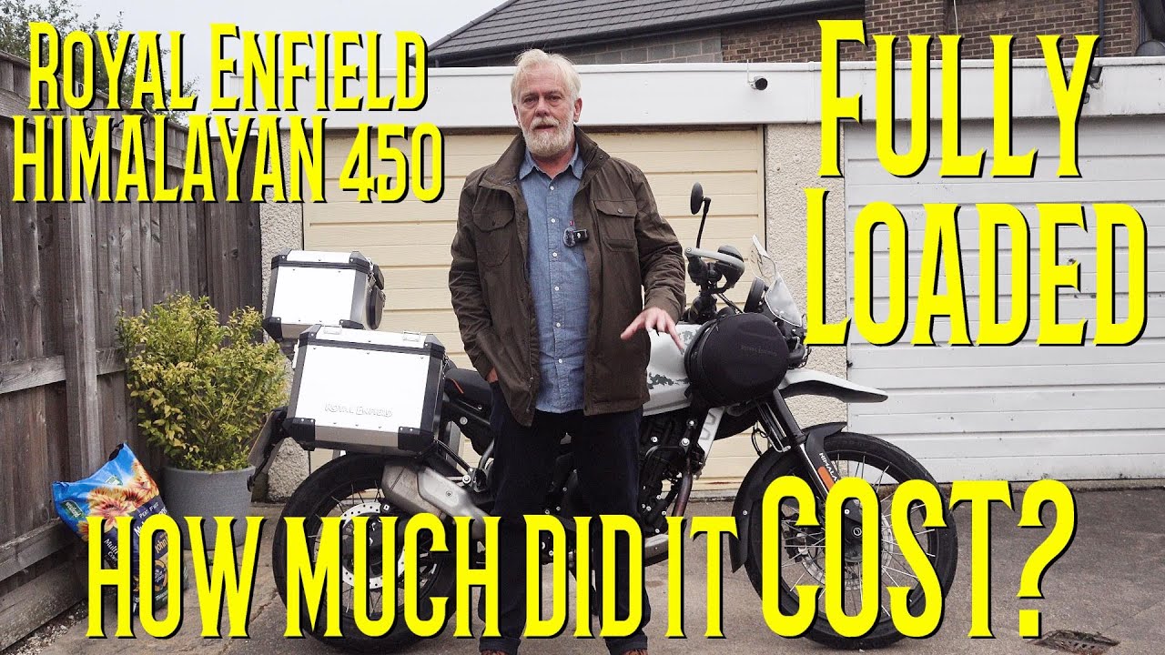 New Royal Enfield Himalayan 450 Fully loaded with accessories! How much did it cost?