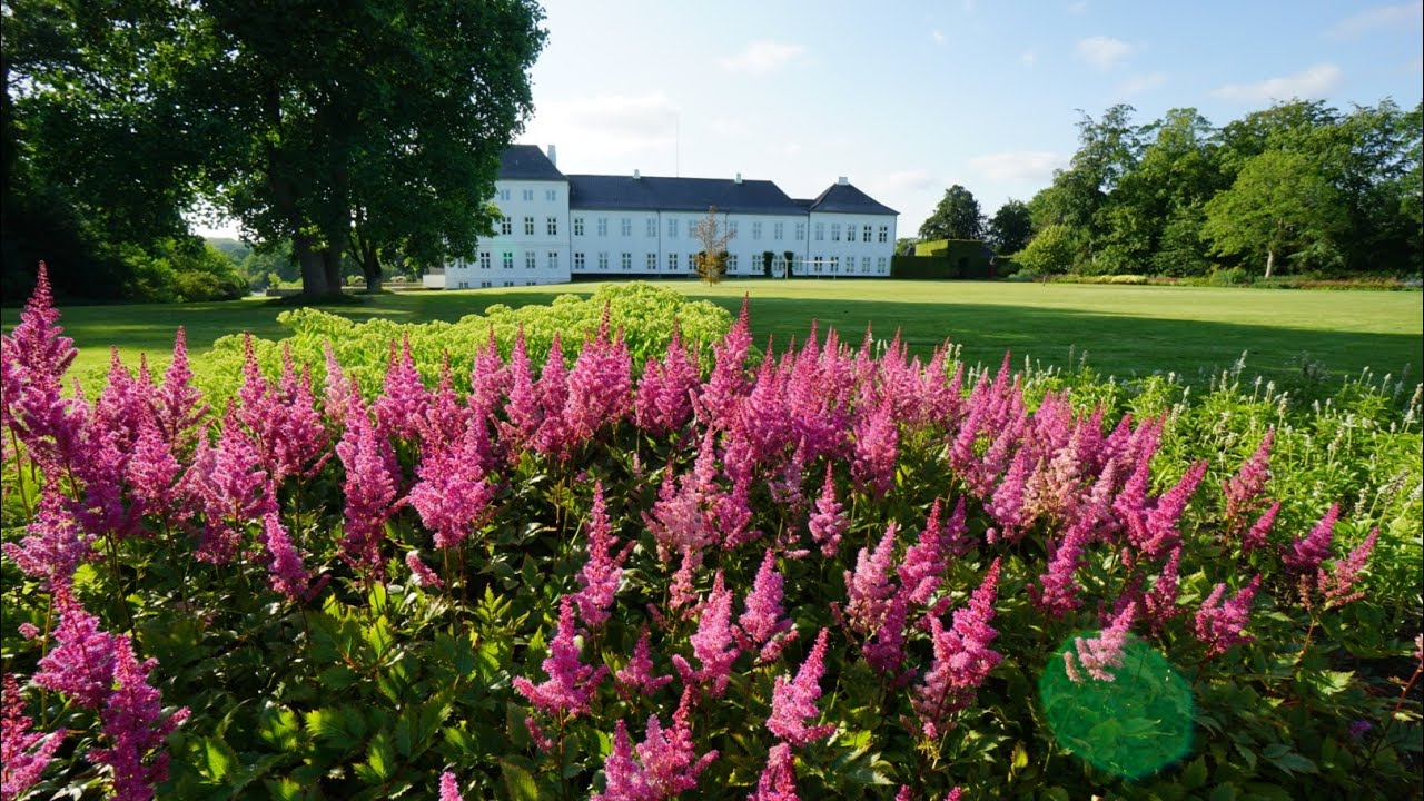 Graasten Castle Queen Ingrid's summer residence .Denmark