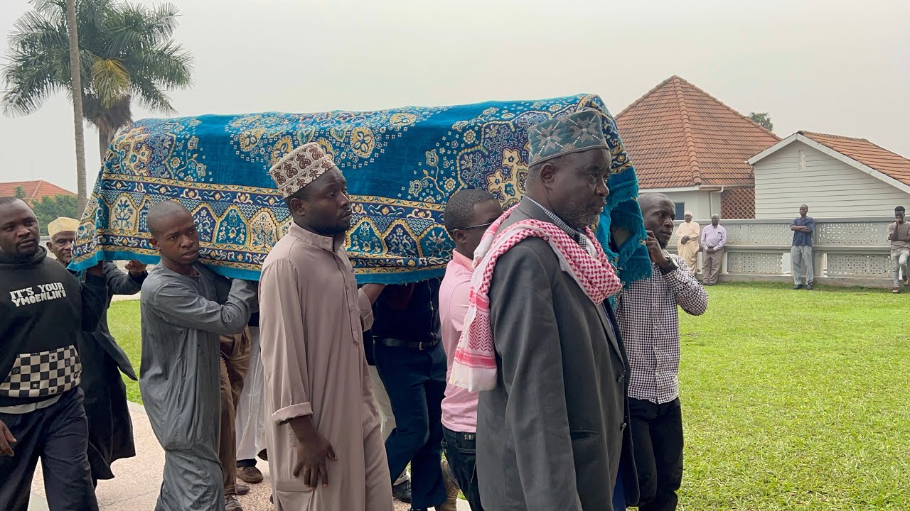 Omulambo gwa Taata wa Hon Muhammad Nsereko Gutusidwa e’Kibuli