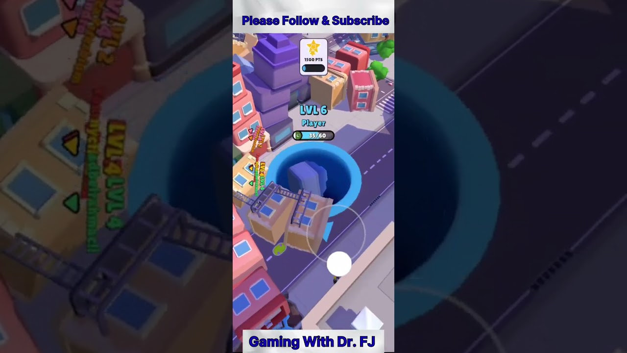 🕳️ Hole.io | LIVE Gameplay 🕳️ | Gaming with Dr. Fj