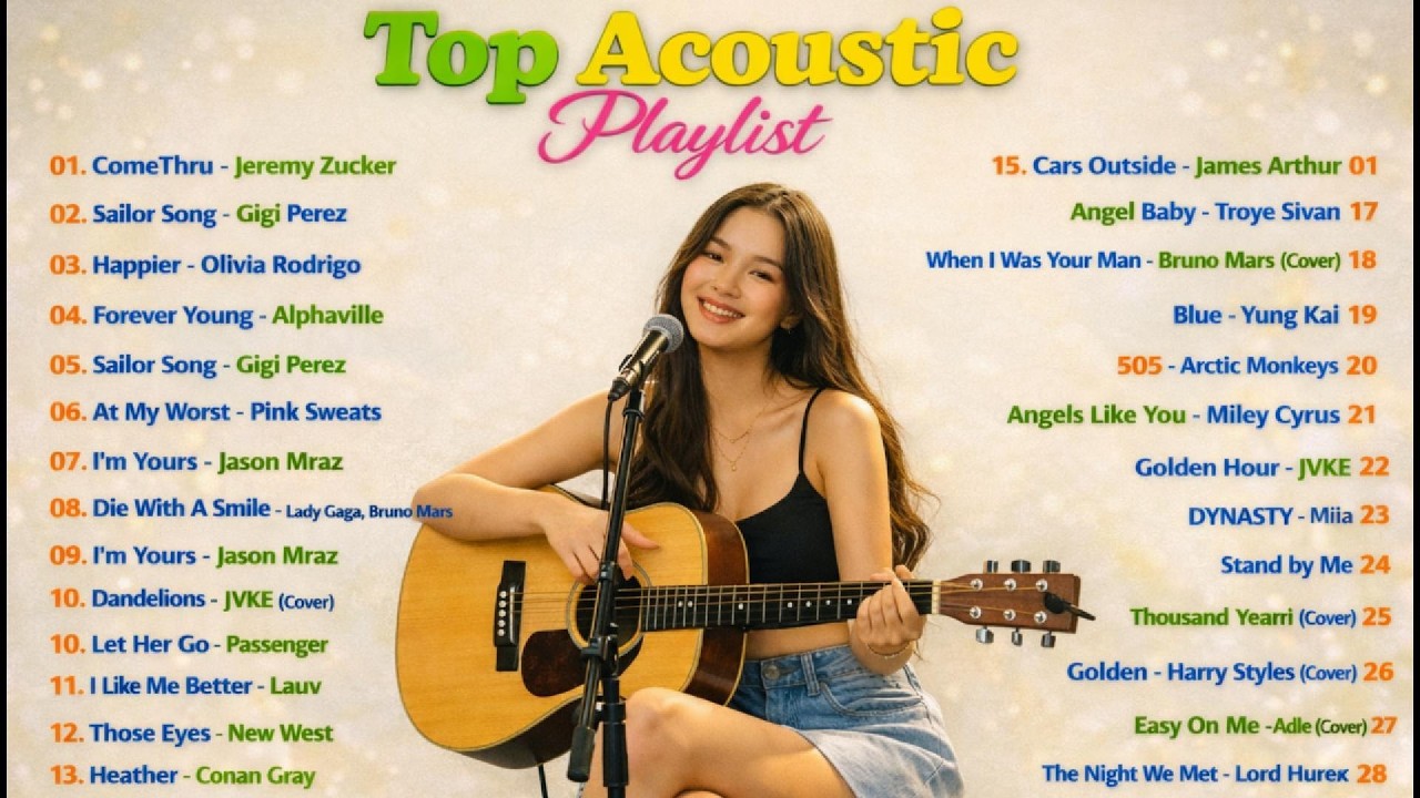 Acoustic Love Songs 2026 🎵💗 | Viral TikTok Adele, Billie Eilish, Lady Gaga, Taylor Swift