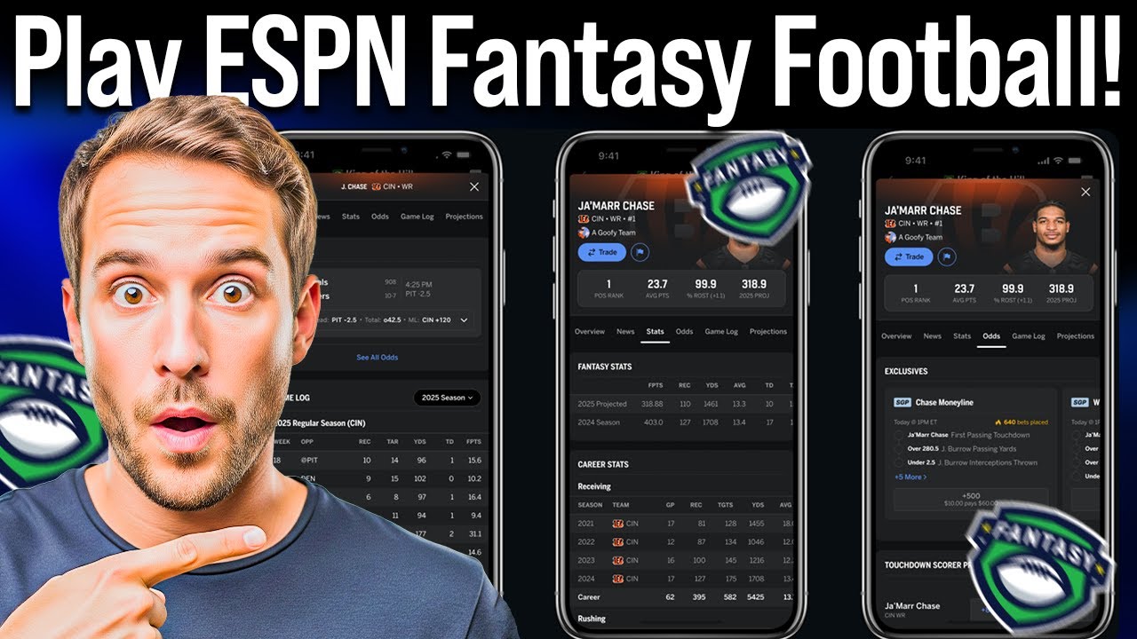 How to Play ESPN Fantasy Football (ESPN Fantasy App Tutorial)