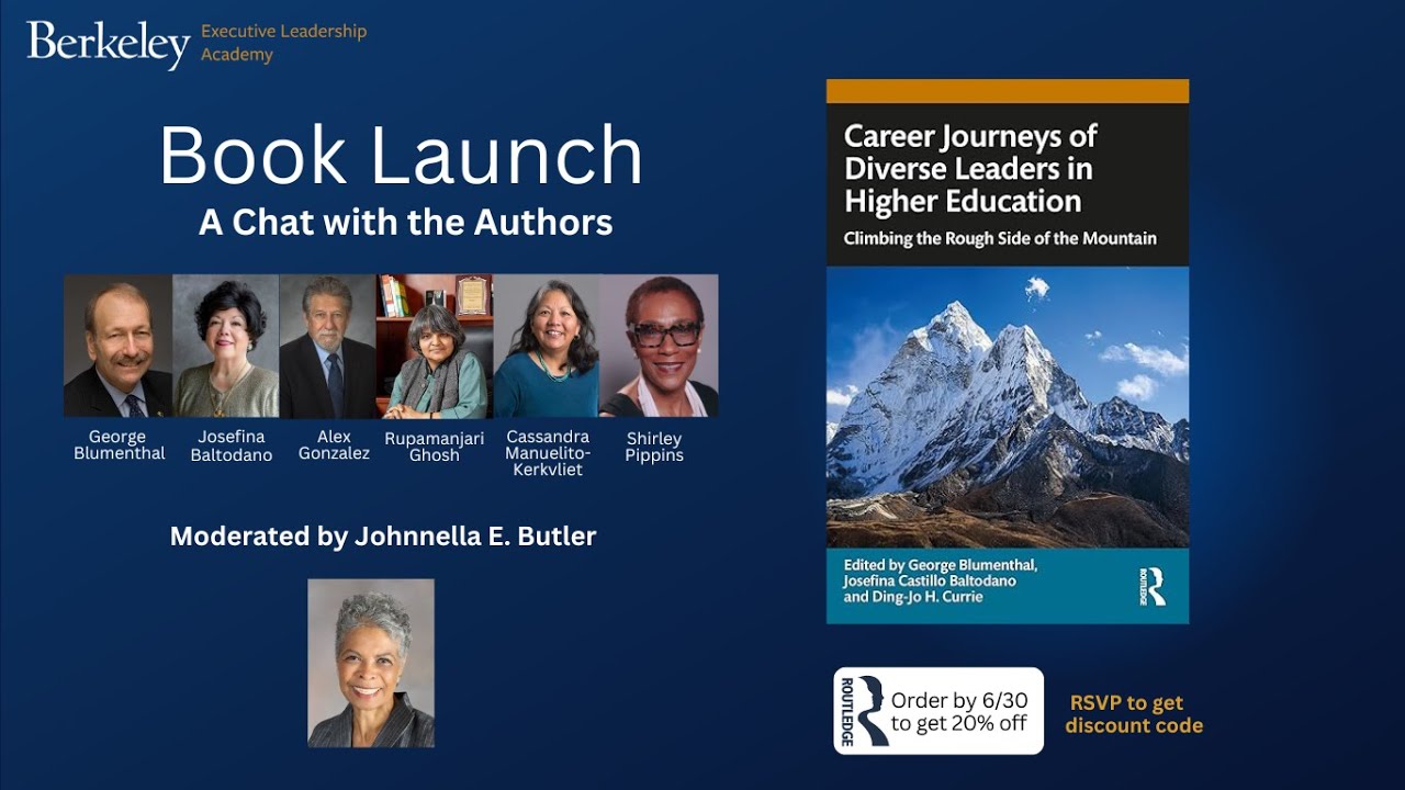 Book Launch. Career Journeys of Diverse Leaders in Higher Education