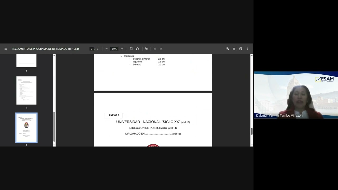LINEAMIENTOS DE  LA MONOGRAFIA