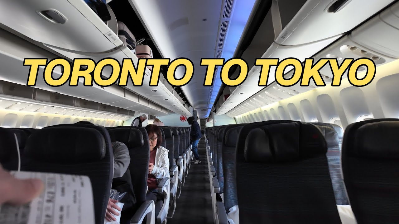 Toronto Pearson to Tokyo Haneda Airport on Air Canada (April 2025)