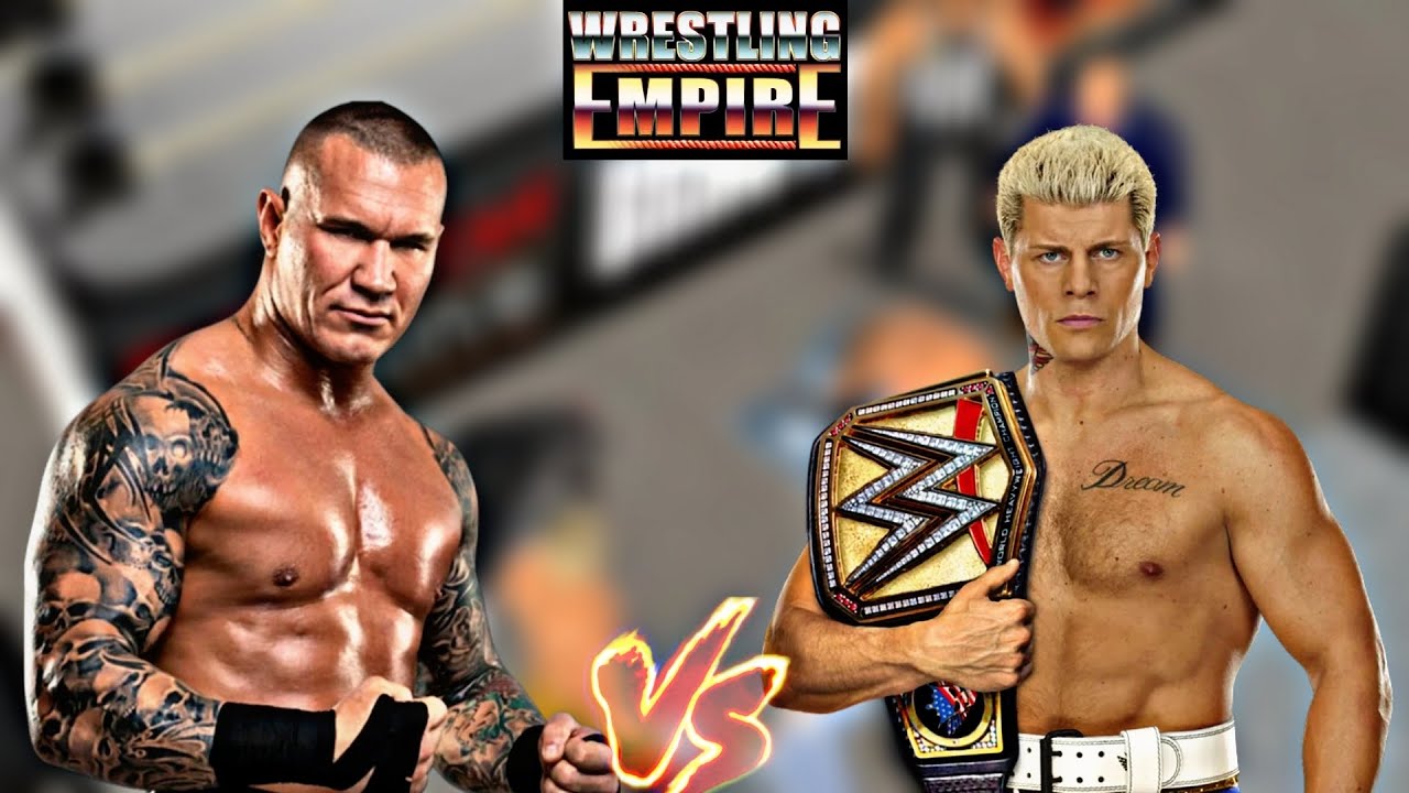 Randy Orton made Cody Rhodes bleed from the head | Wrestling Empire 