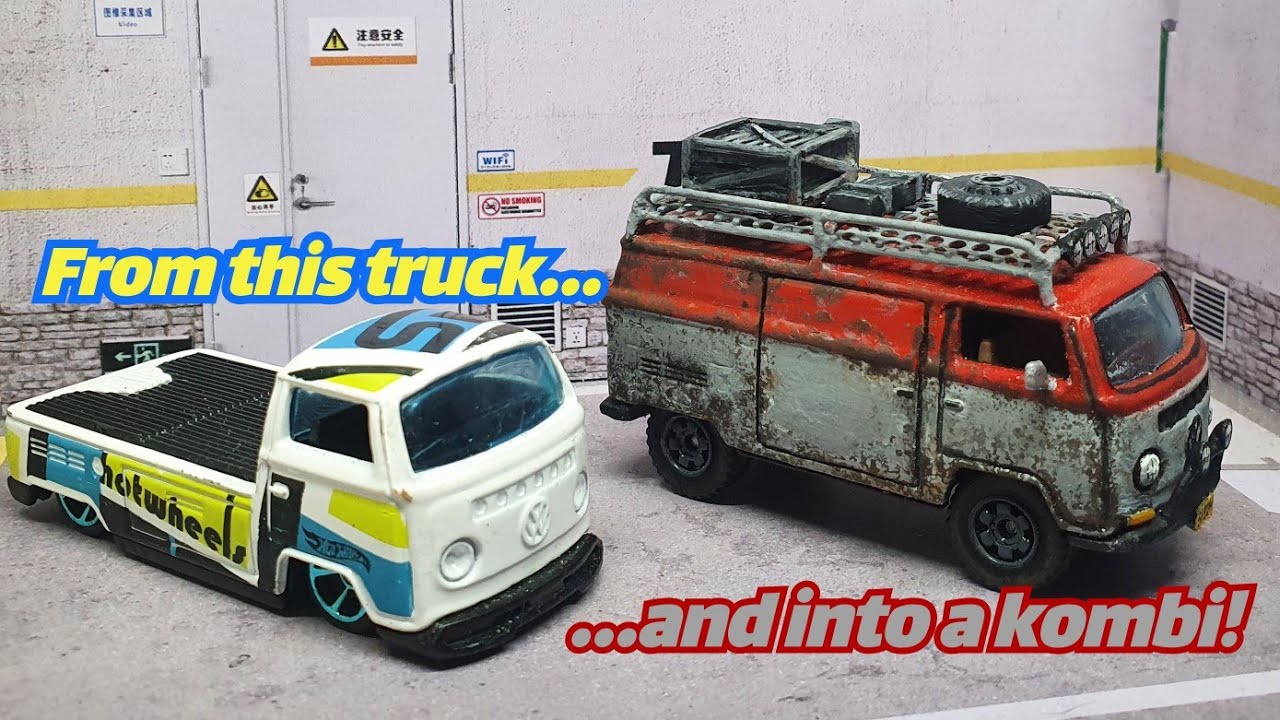 Custom Hotwheels VW T2