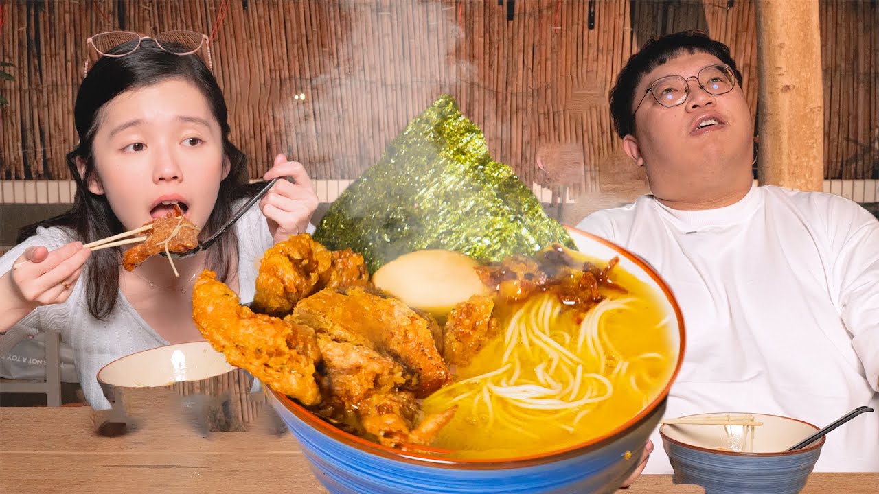 【再食就中風】極限挑戰日本匠人精神！超濃豬骨雞湯日式拉麵 ft.脆炸軟殼蟹放題