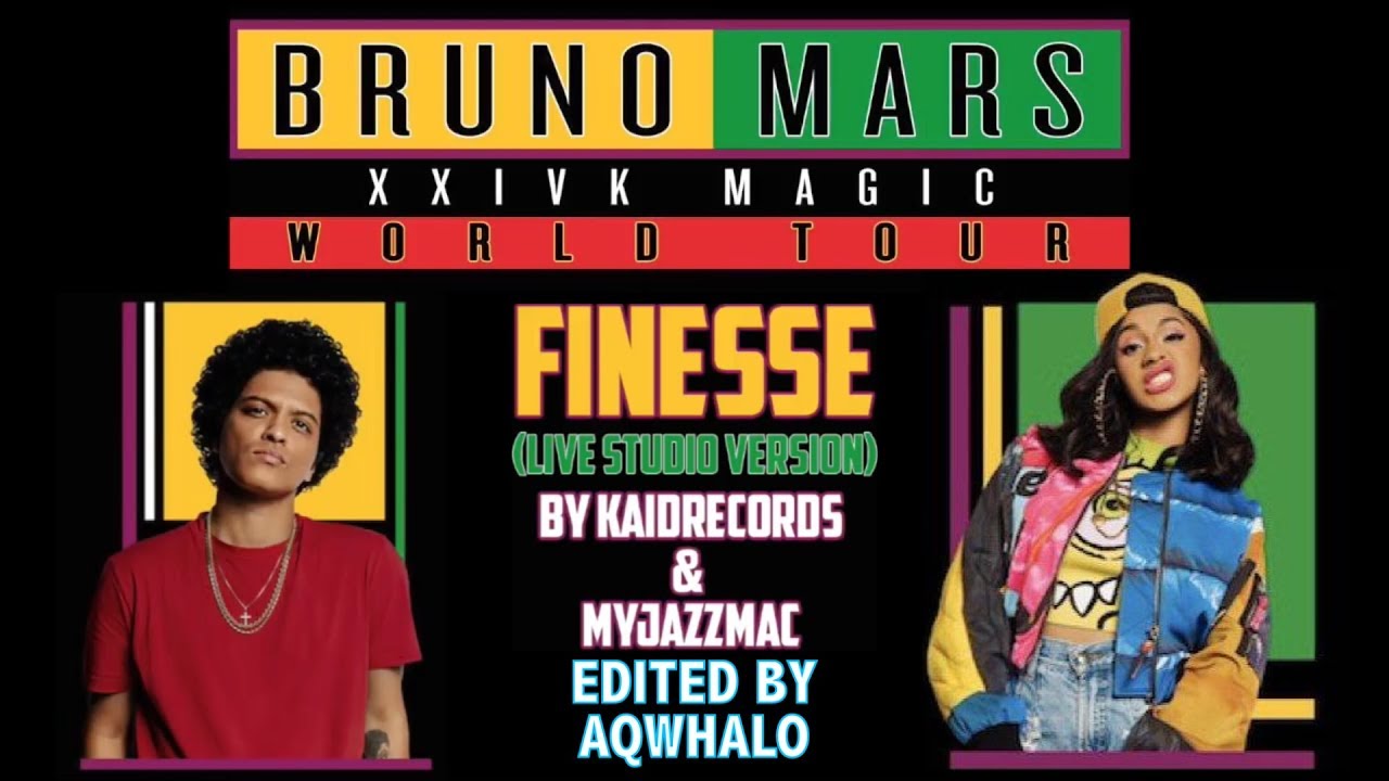 Finesse feat. Bartier Cardi (Live Studio Version) [With Intro & Dance Break] - Bruno Mars & Cardi B