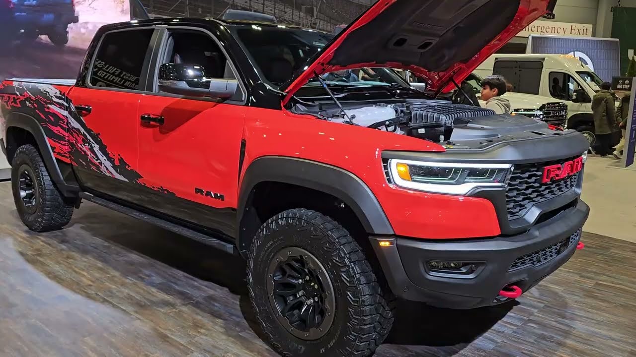 2027 RAM 1500 TRX SPITFIRE ORANGE FIRST LOOK HOW MUCH HORSEPOWER?!? 4K WALKAROUND