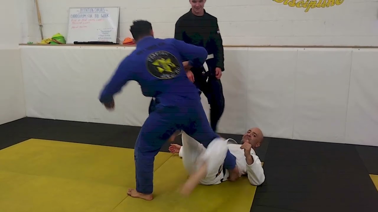 Rolling at Ribeiro BJJ Day in the Dojo 12