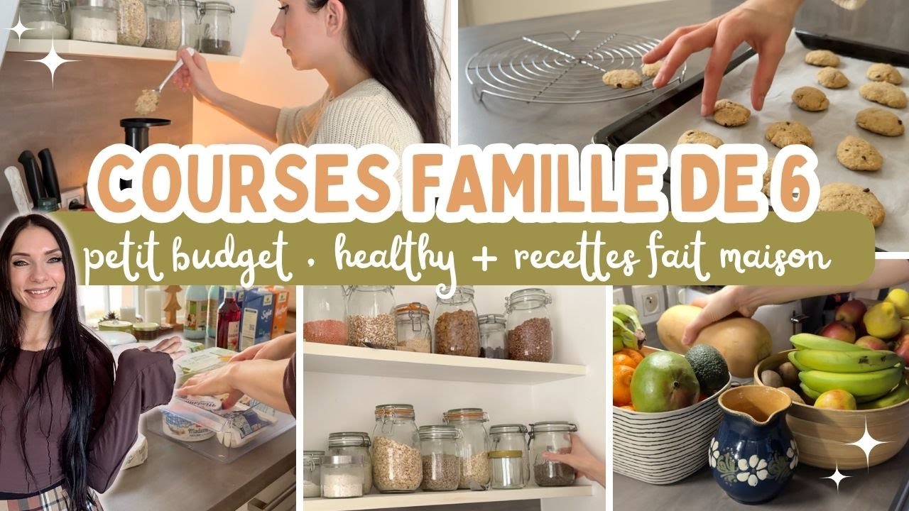 Comment j'économise 👍🏼 Recettes saines 🥕 Un max de fait maison 👌🏼 Maman de 4