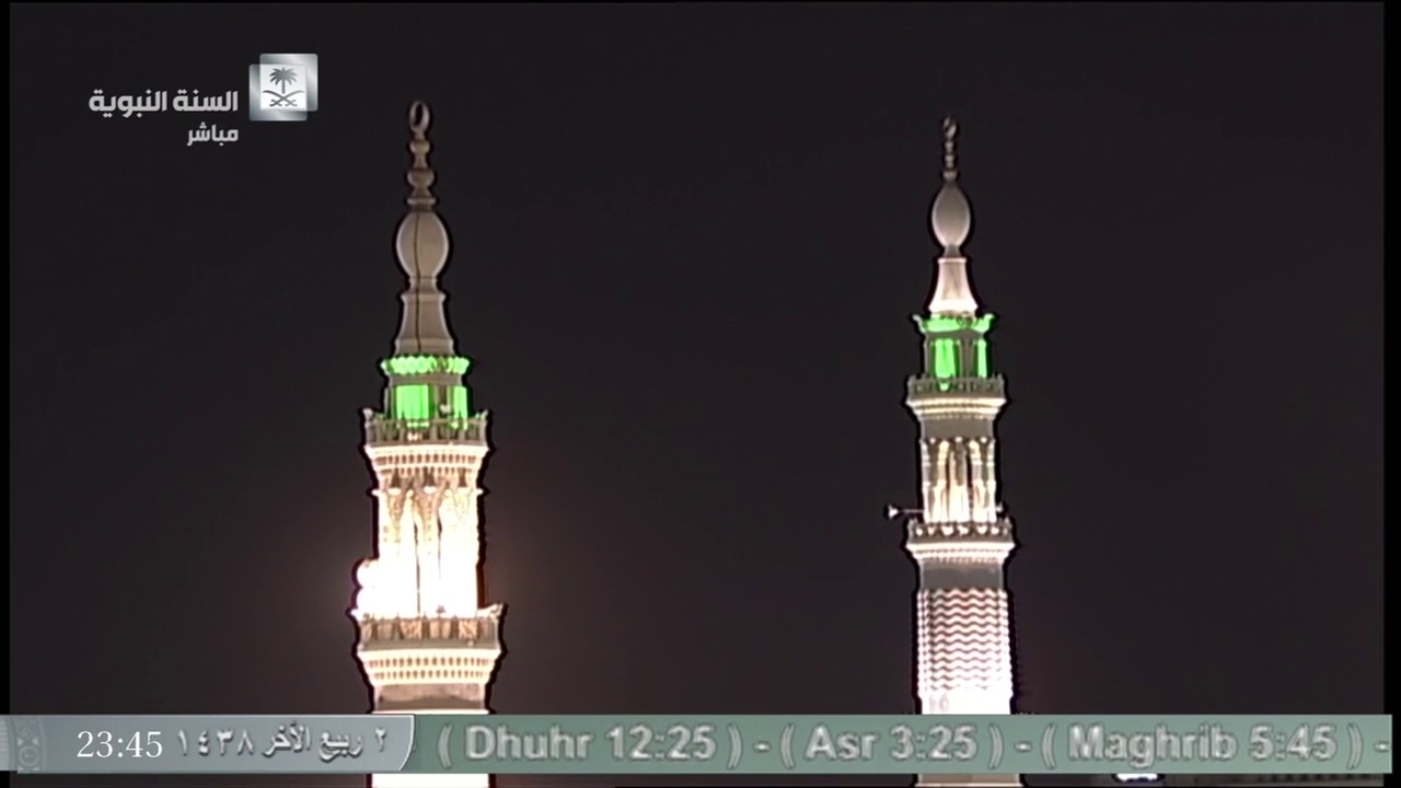 بث مباشر بواسطة قناة السنة النبوية