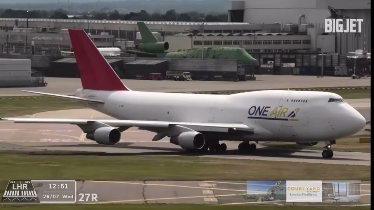 ONE AIR 747 - new Cargo service based at Heathrow&hellip;