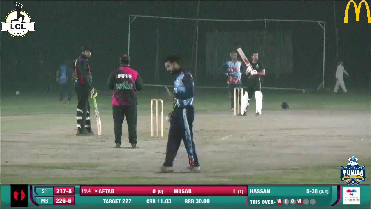 LCL - 33 RAMZAN LEAGUE (B2) MATCH # 06 | SHAIYANS VS MULTIBRANDS