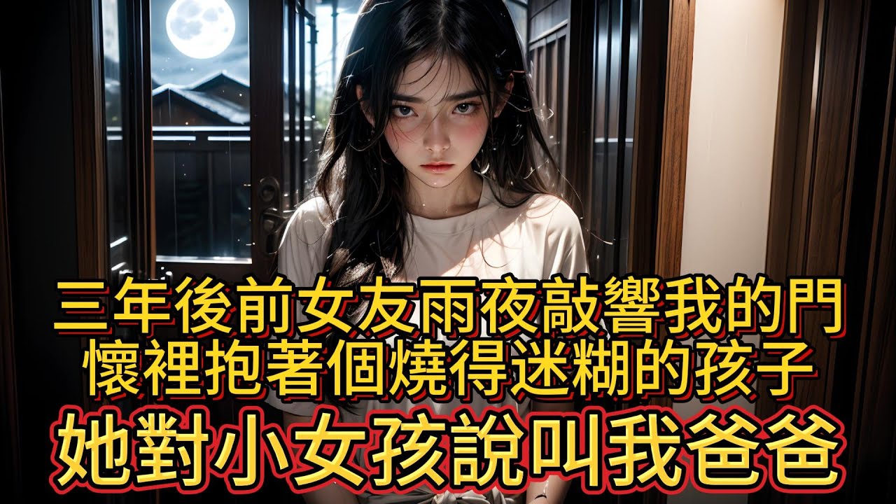 三年後前女友雨夜敲響我的門，懷裡抱著個燒得迷糊的孩子，她對小女孩說叫我爸爸。