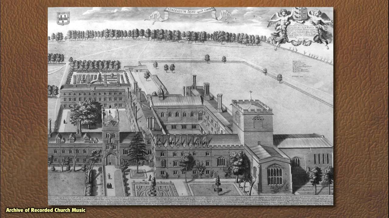 Jesus College Service (William Mathias): Jesus College Cambridge 1980 (Roderick Shaw)