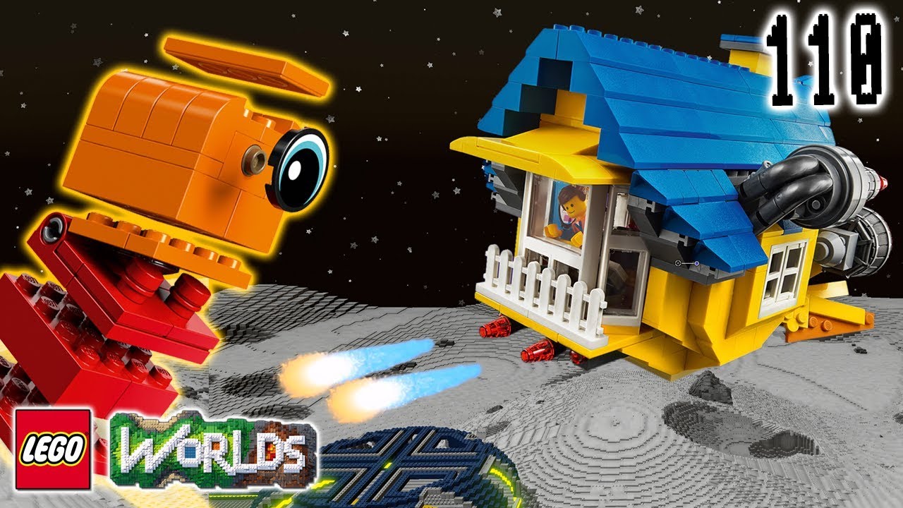 Duplo Alien Attack on the Moon Base: Part 2: Let's Play LEGO Worlds: Episode 110