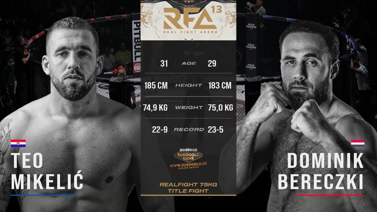 Mikelić VS Bereczki | Full fight | RFA 13 | Budapešť