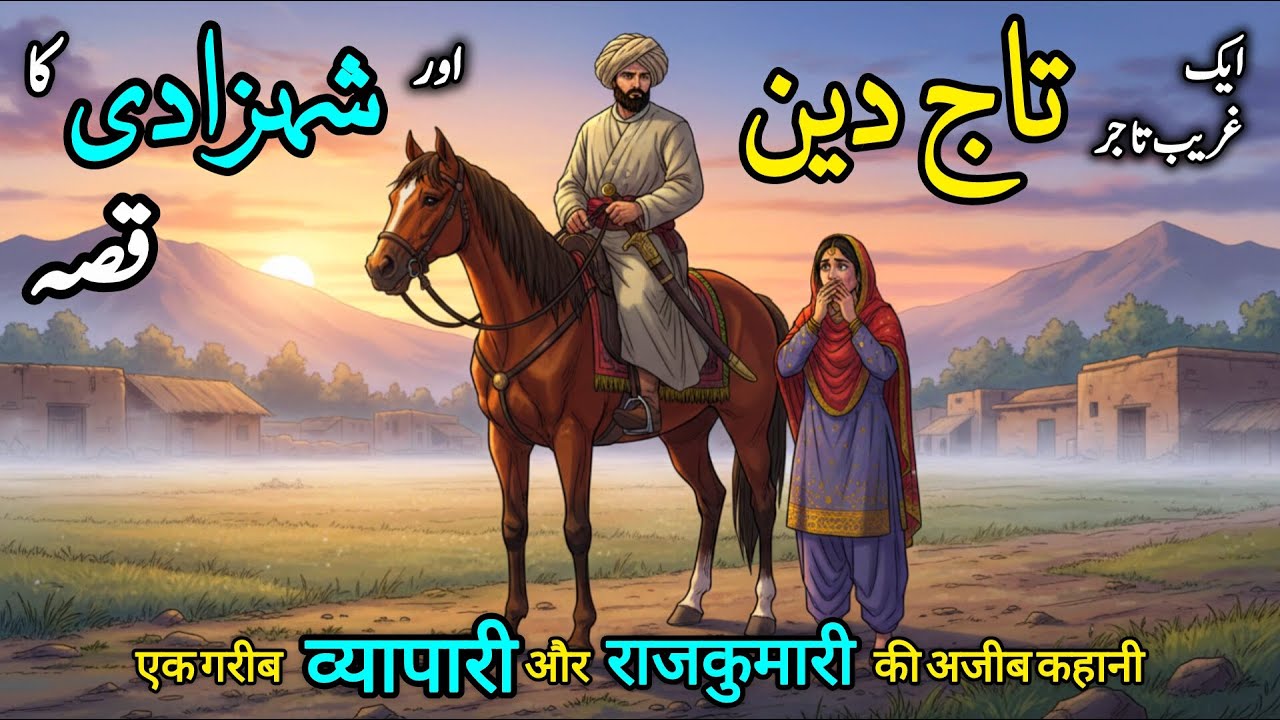 Taj Deen Aur Shahzadi Ka Qissa | Gareeb Tajir Ki Hairat Angaiz Kahani