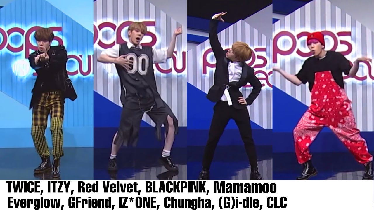 A.C.E Kim Byeongkwan dance girl group/soloist songs compilation (Pops in Seoul dance how to)