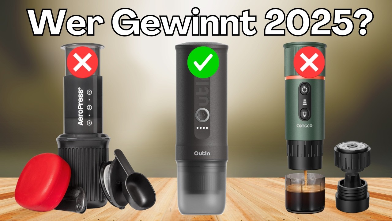 Top 5 Tragbare Espressomaschinen 2025 &ndash; Unser Gro&szlig;er Test!
