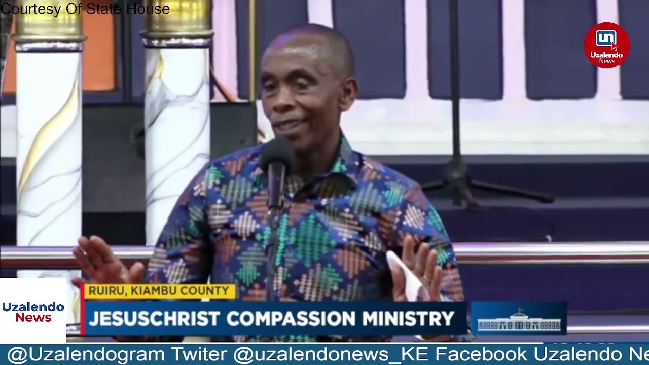THIS MAN! Kimani Wamatangi earns a powerful standing ovation before Pres. Ruto at JCM Church,Kiambu!