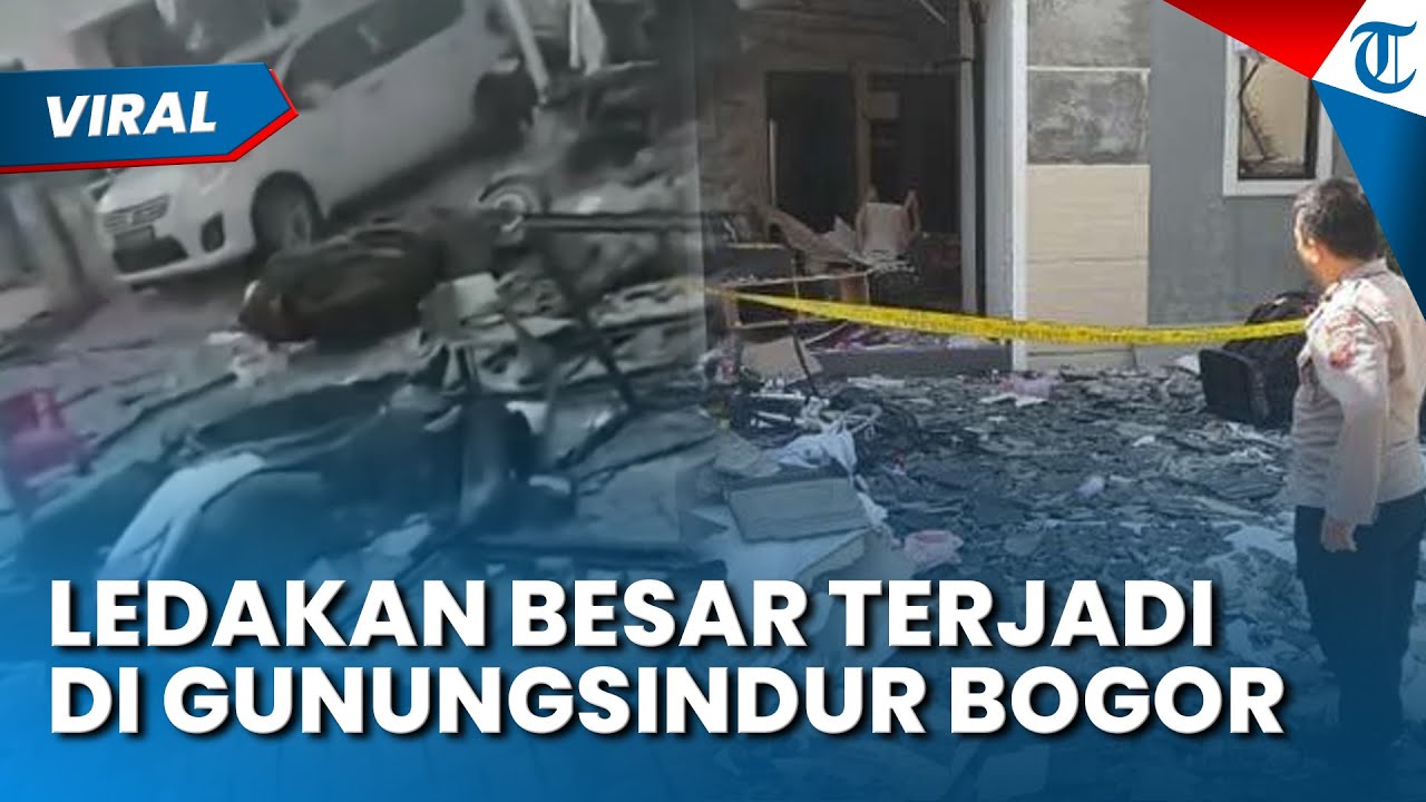 TERIAKAN MINTA TOLONG! Ledakan Keras Terdengar di Gunungsindur Bogor,  Rumah Warga Porak-poranda