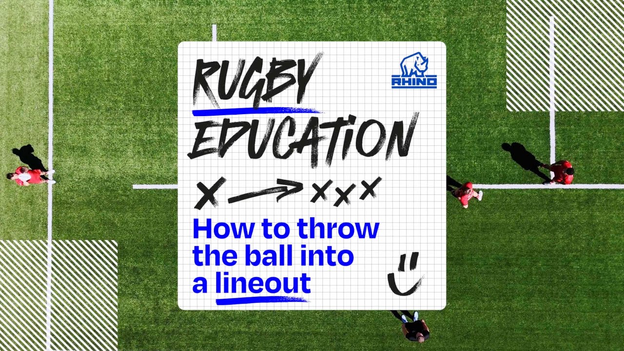 How to throw the rugby ball in to the lineout